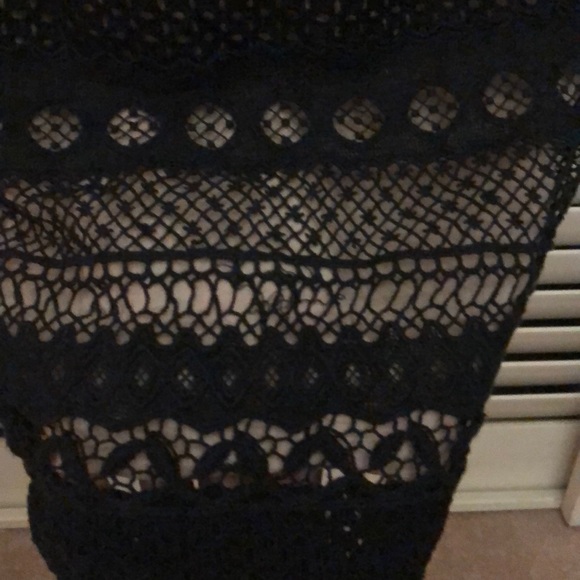 Pretty Black Lace Dress - Picture 2 of 6